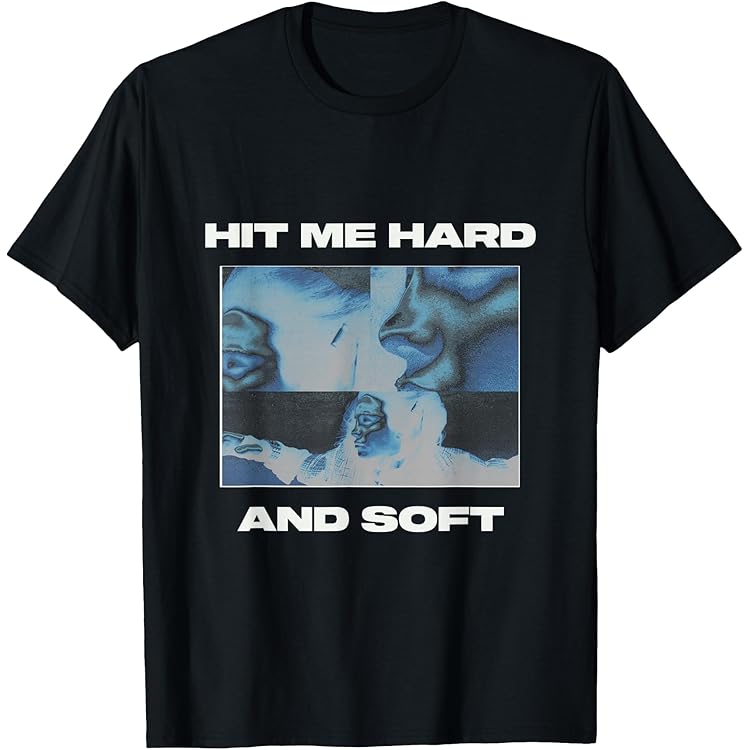 Amazon.com: Official Billie Eilish HIT ME HARD AND SOFT Blue